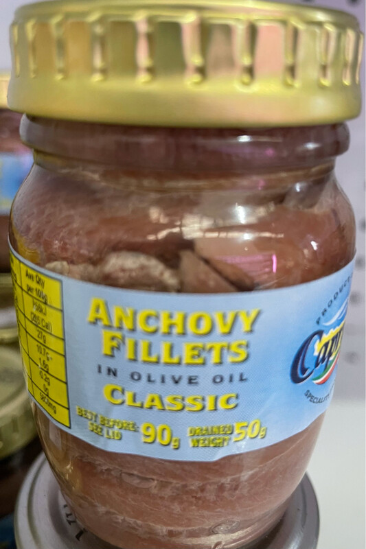 Anchovy Fillets In Oil
