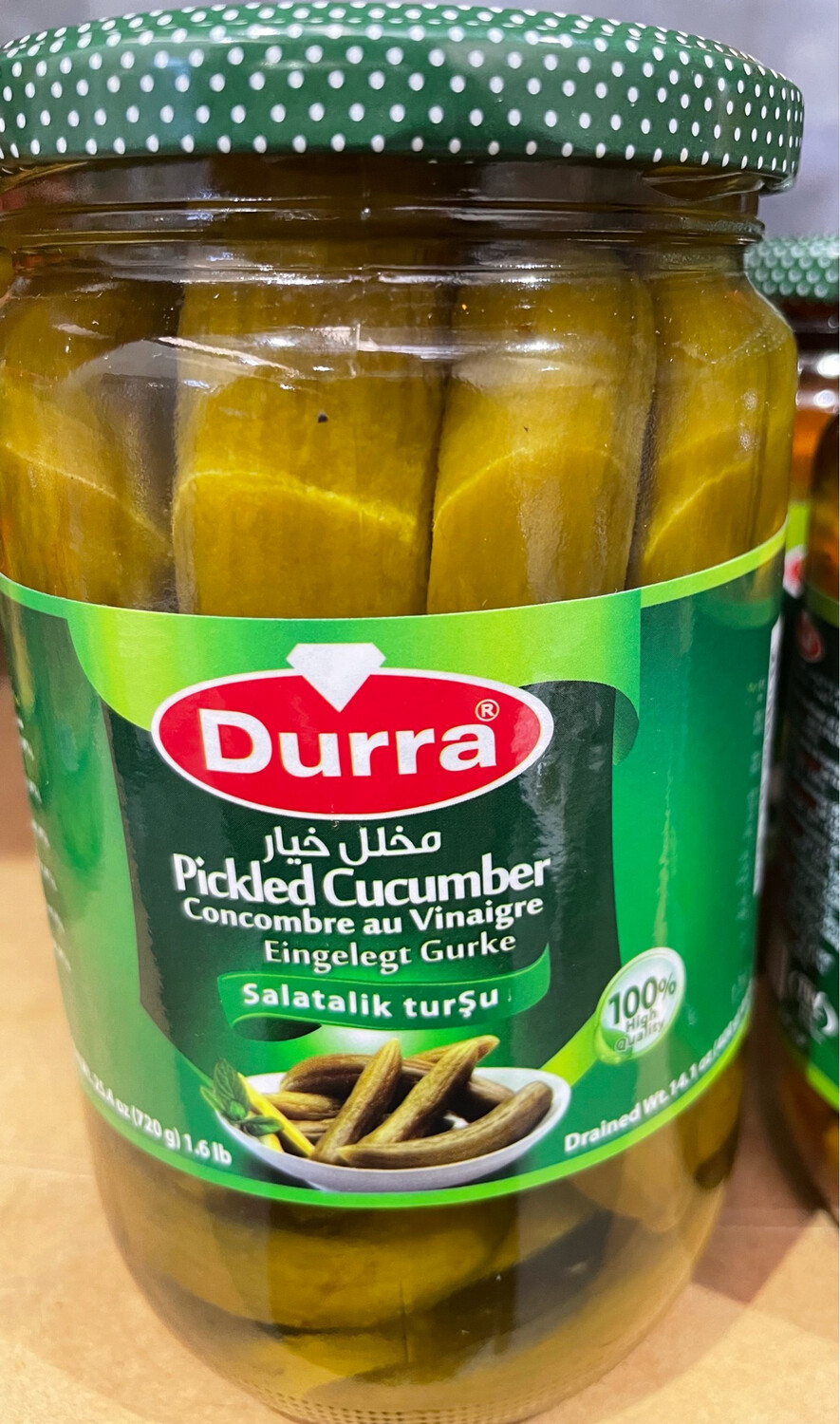 Durra Pickled Cucumber 720g