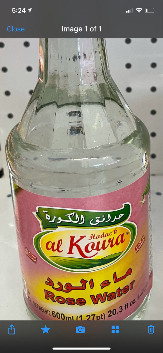 Rose Water 600ml