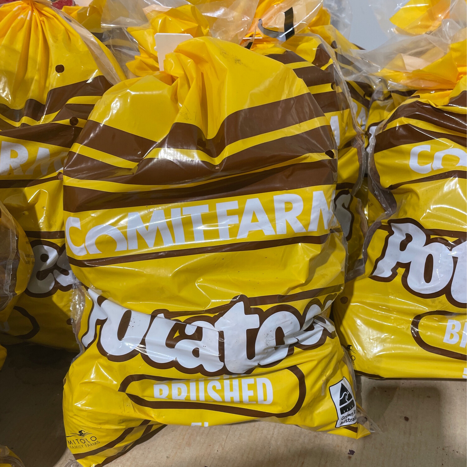 Potatoes Brushed 5kg Bag