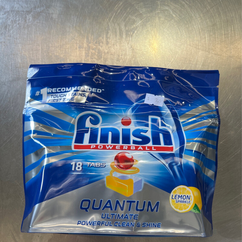 Finish Quantum Dishwasher 18 Tablets