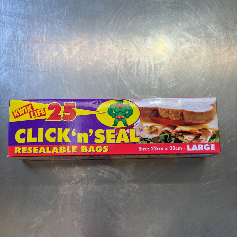 Click N Seal Resealable Bags