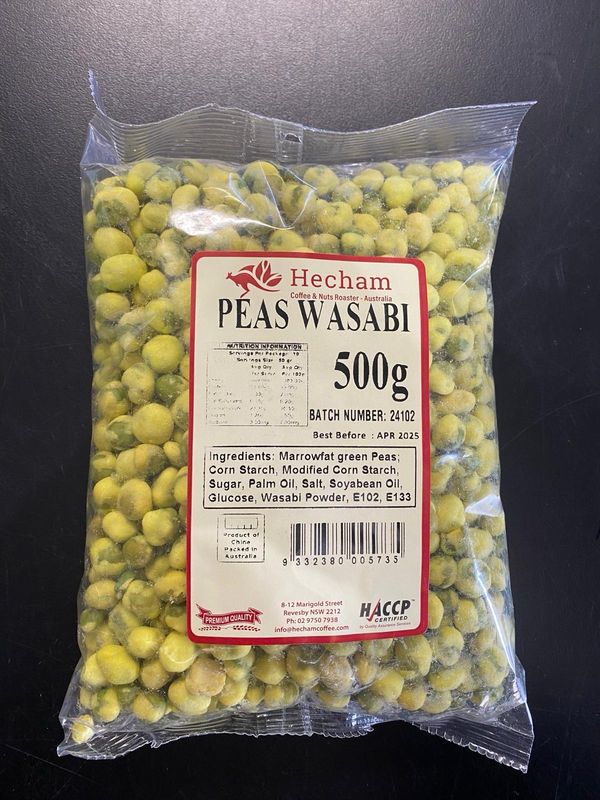 Wasabi Peas 500g