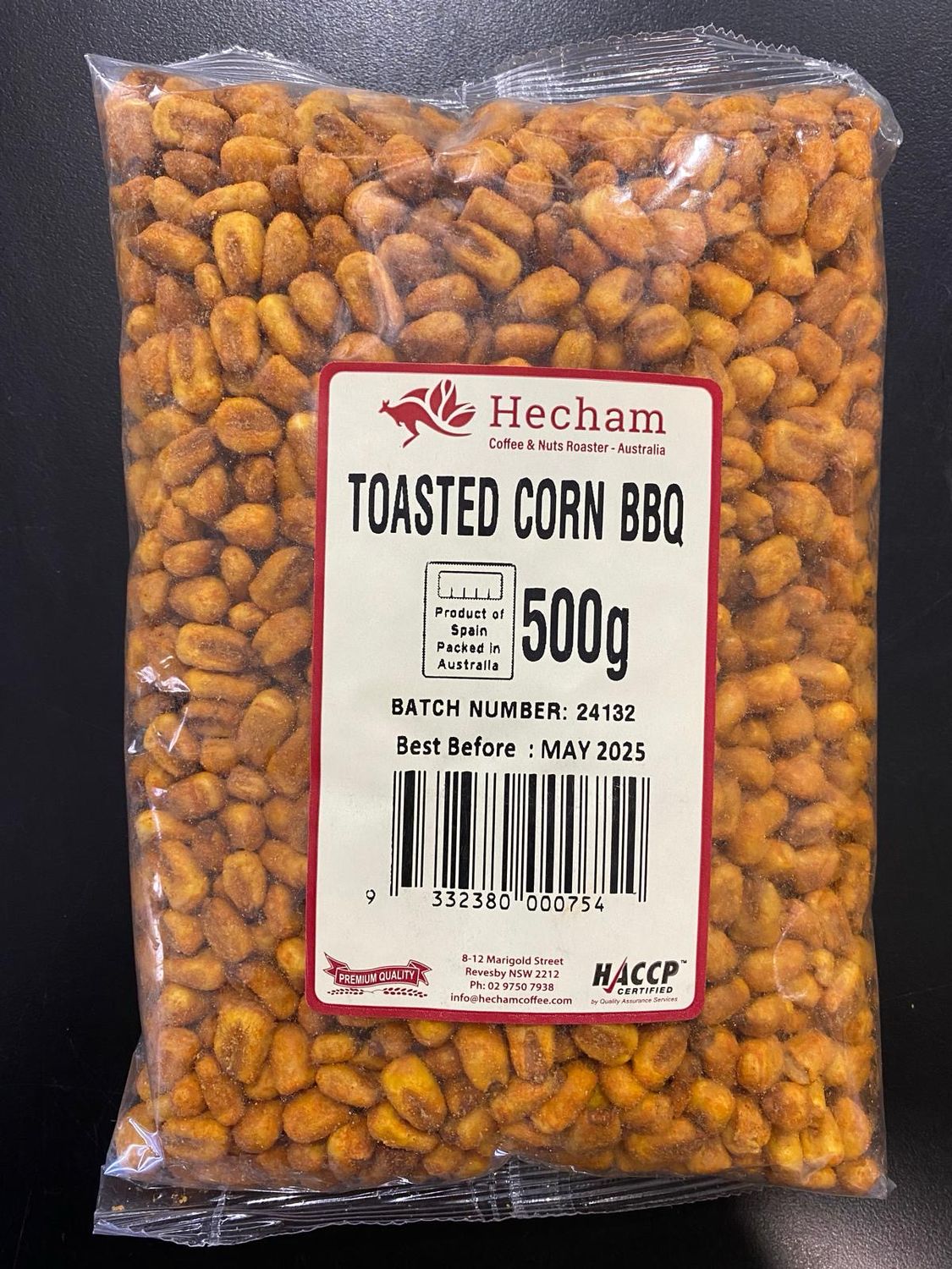 Corn Toasted BBQ 500g