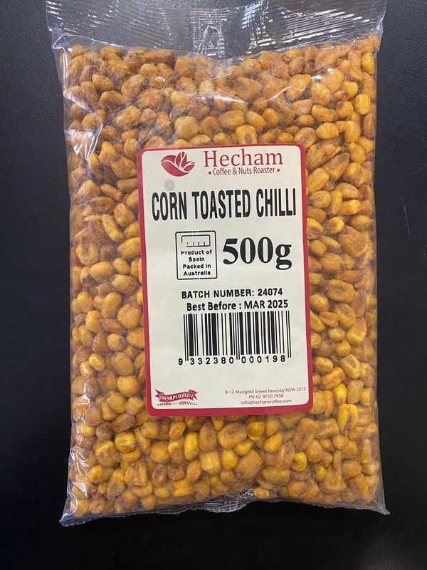 Corn Toasted Chilli 500g