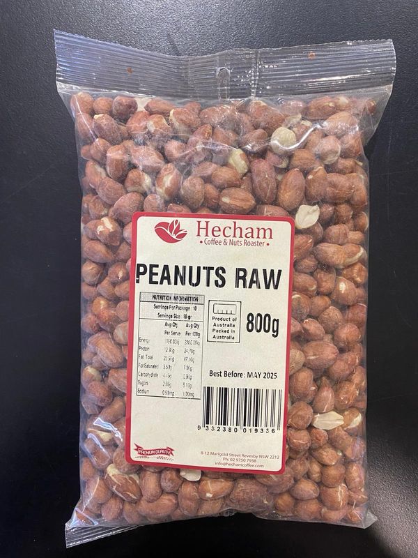Peanuts Raw 800g