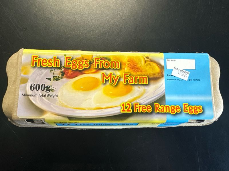 Eggs 600g Free Range