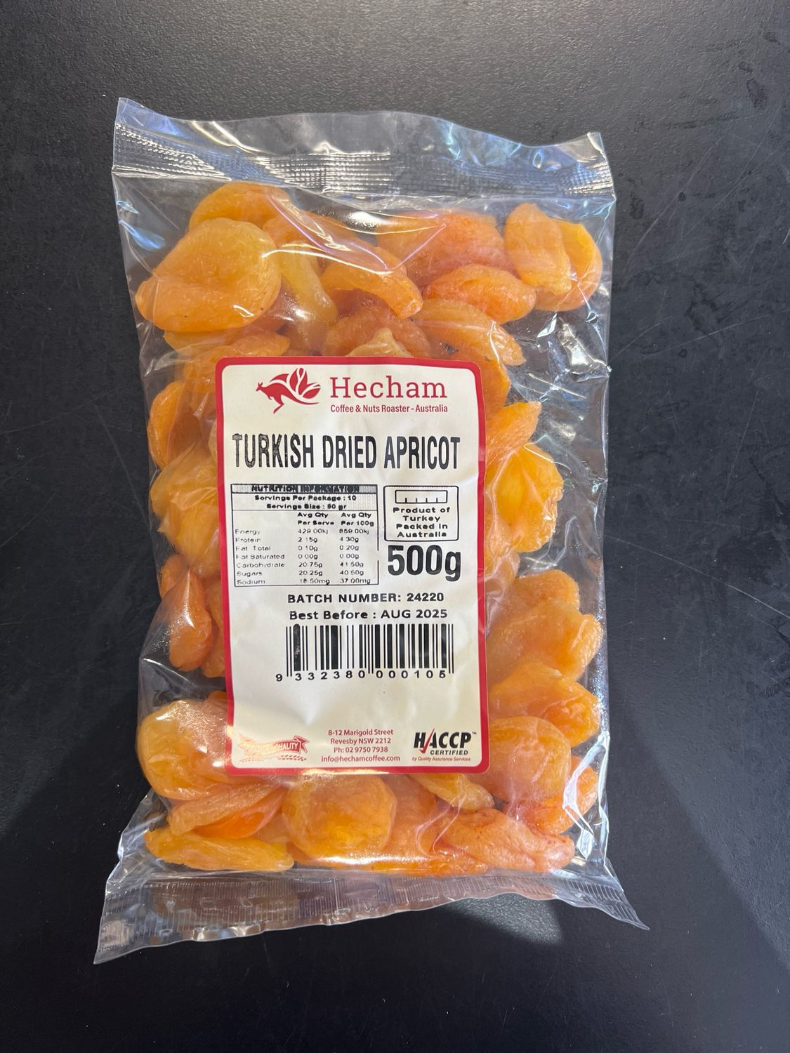 Dried Apricot 500g