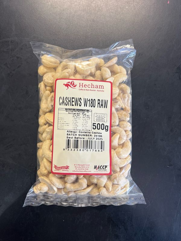 Cashews Raw 500g