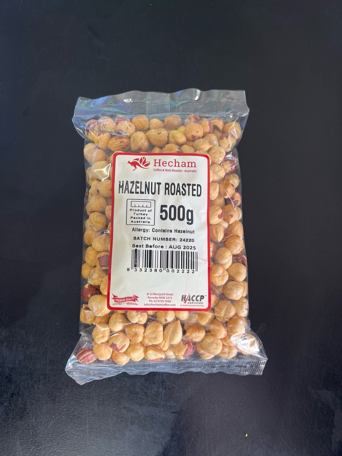 Hazelnut Roasted 500g