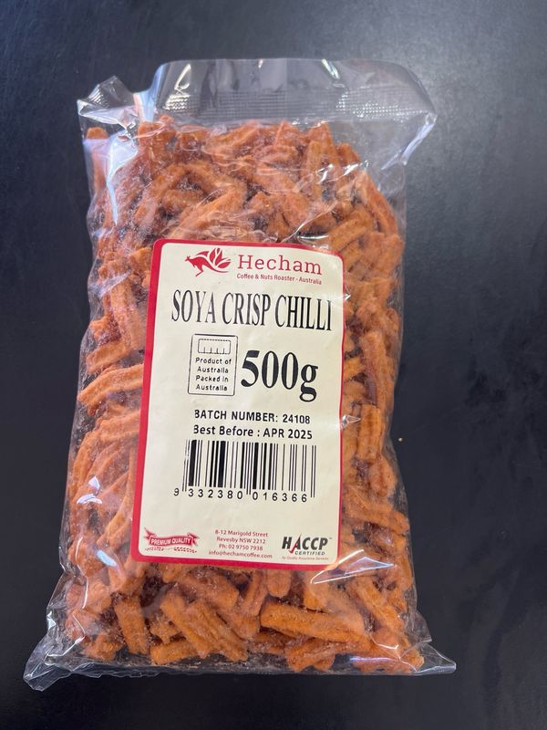Soya Crisp Chilli 500g