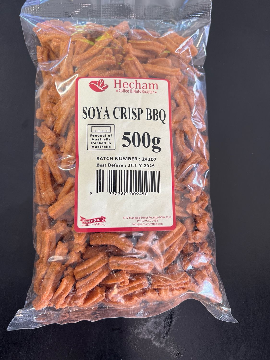 Soya Crisp BBQ 500g