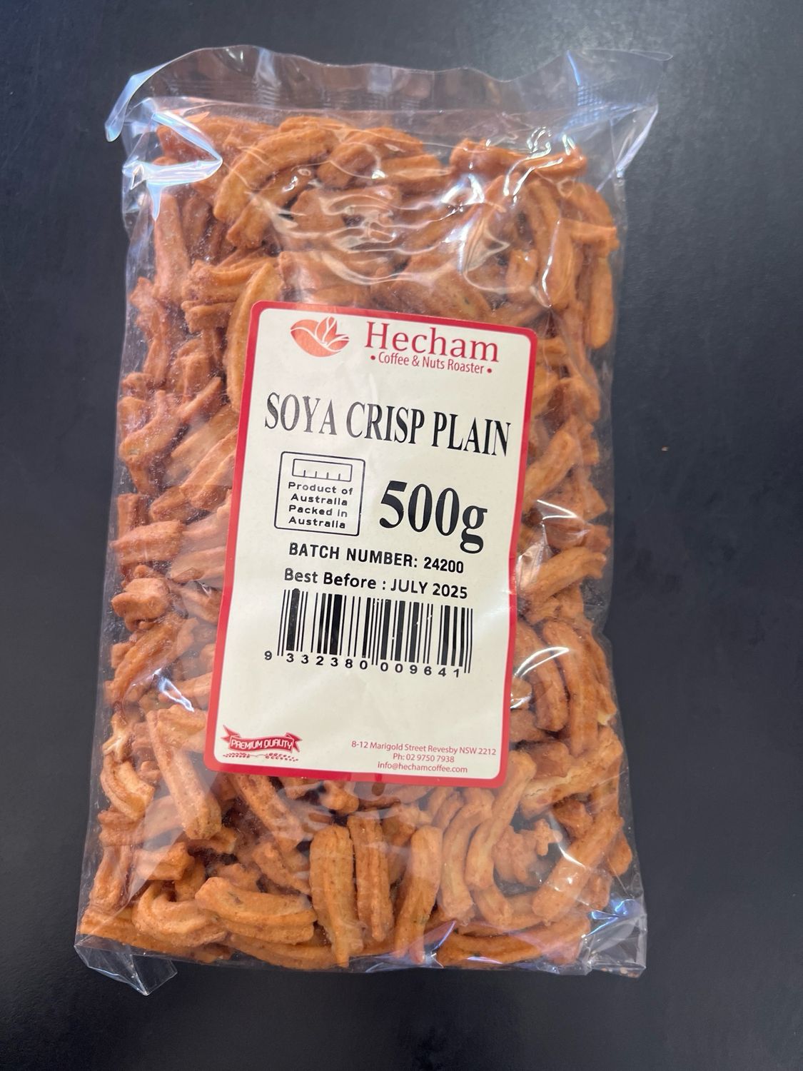 Soya Crisp Plain 500g