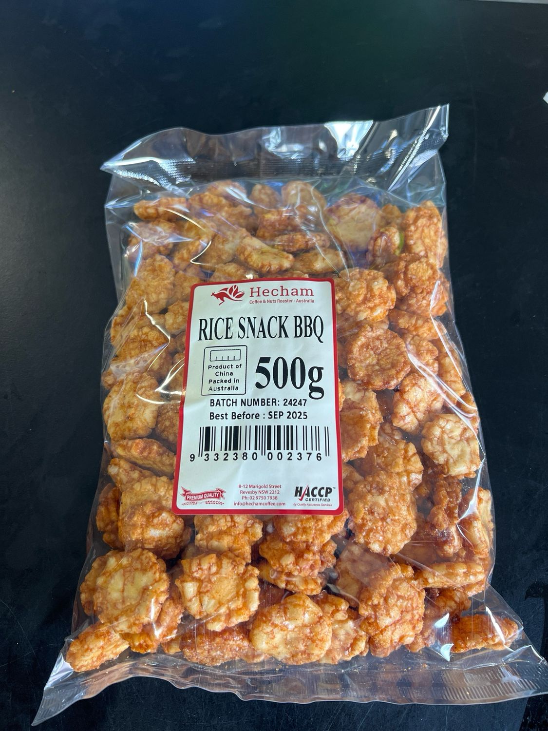 Rice Snax BBQ 500g
