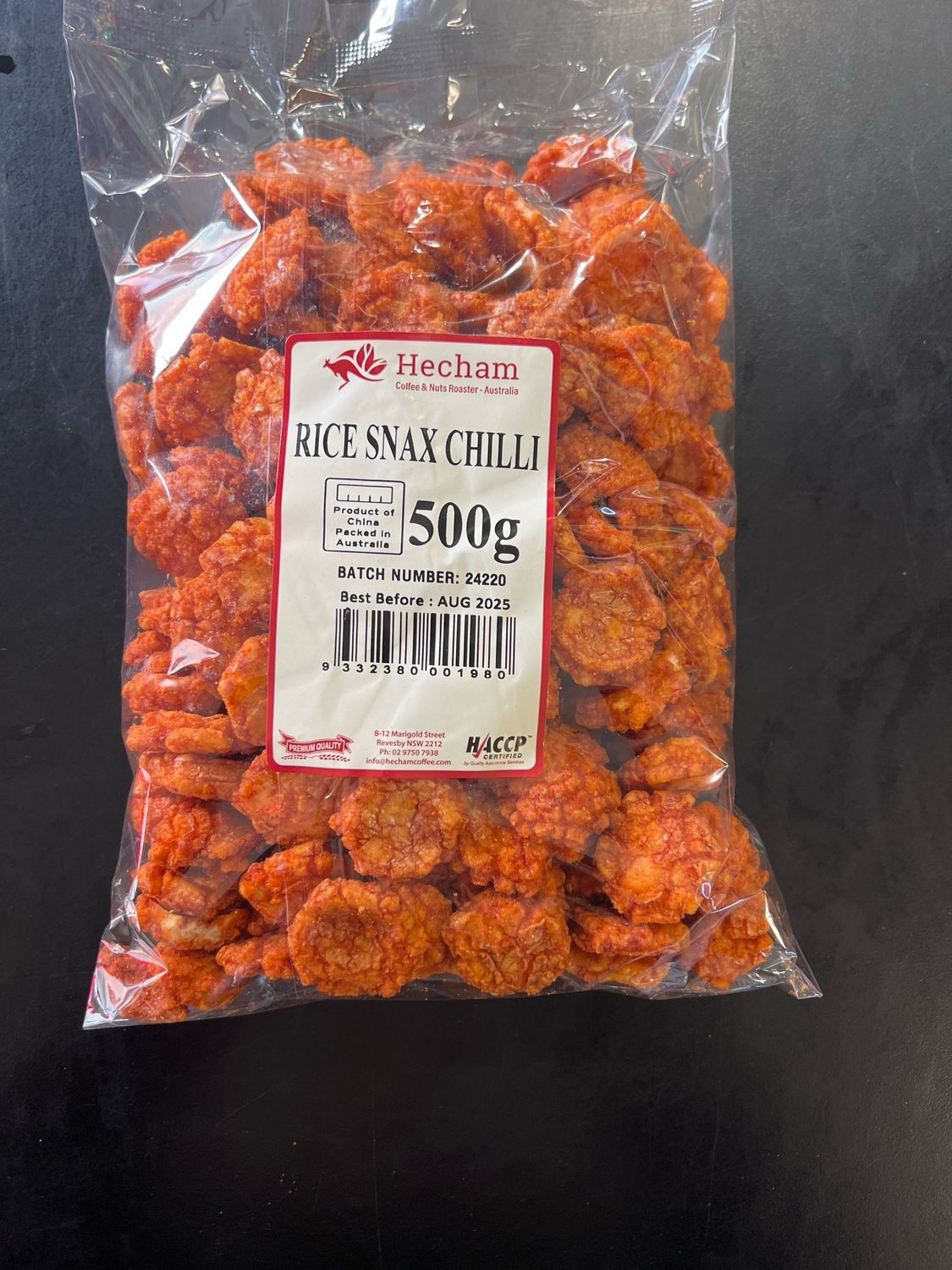 Rice Snax Chilli 500g