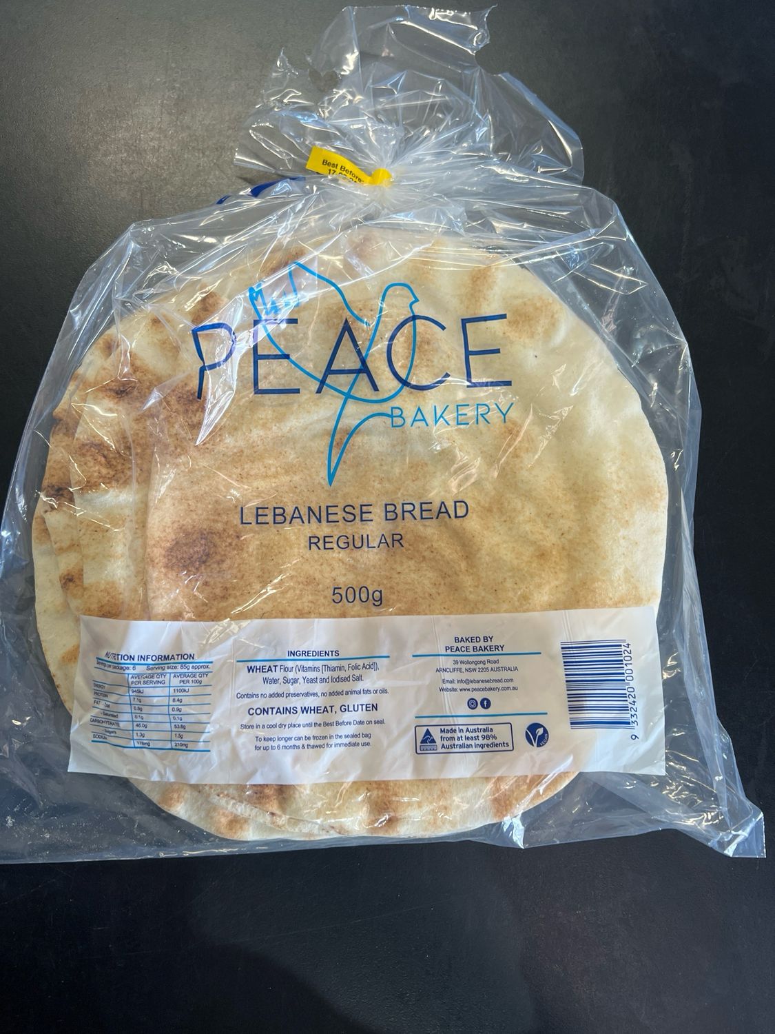 Lebanese Bread White