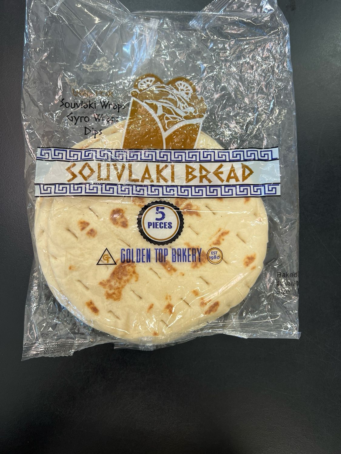 Souvlaki Bread 5 Pack