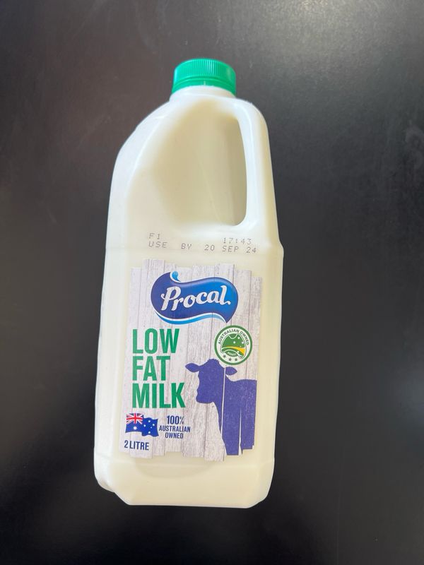 Procal Low Fat Milk - 2 Litre
