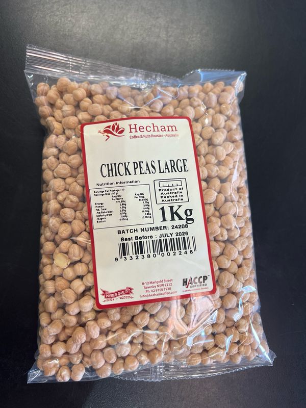 Chick Peas Large 1kg