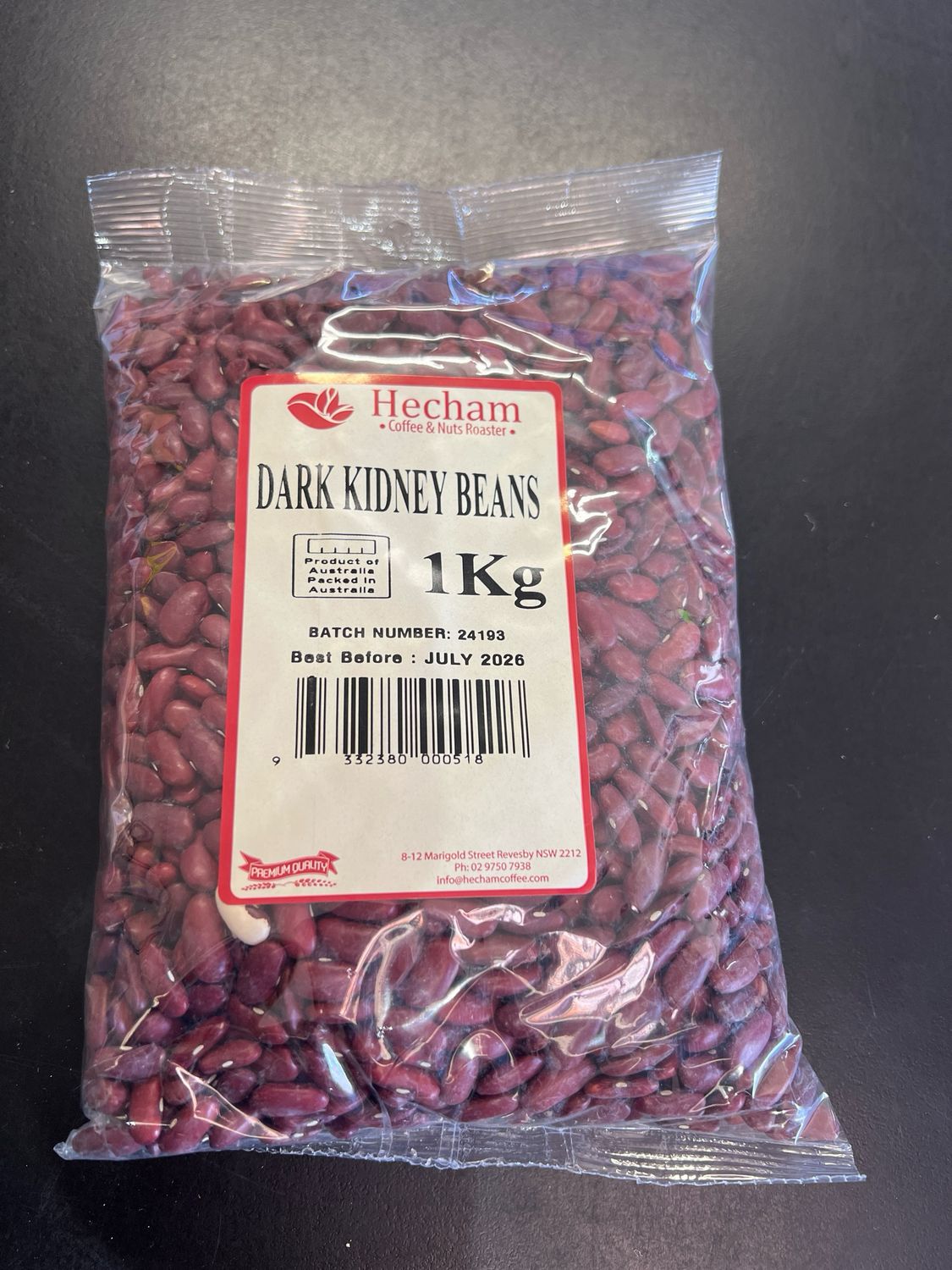 Dark Kidney Beans 1kg