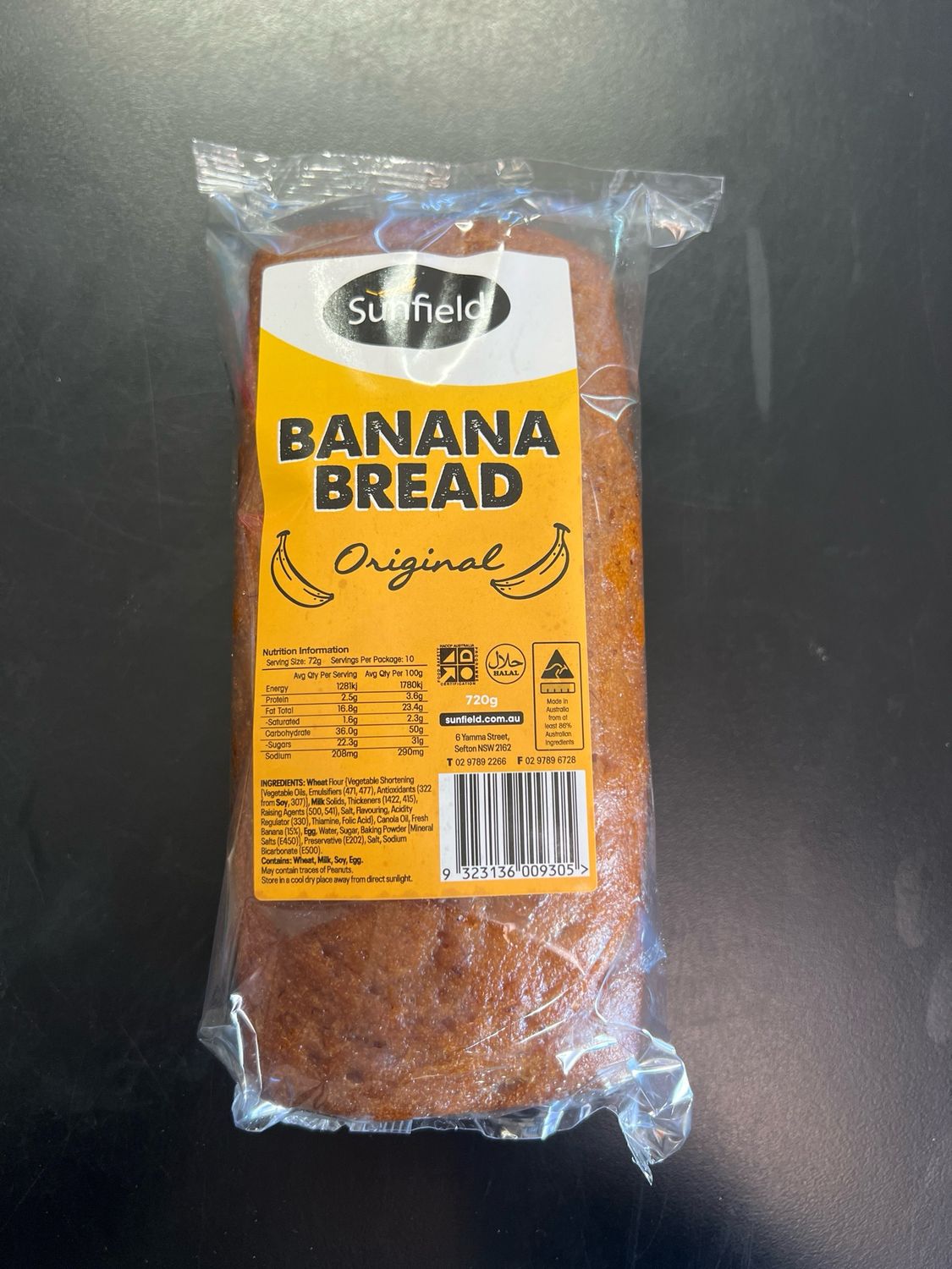 Banana Bread 720g