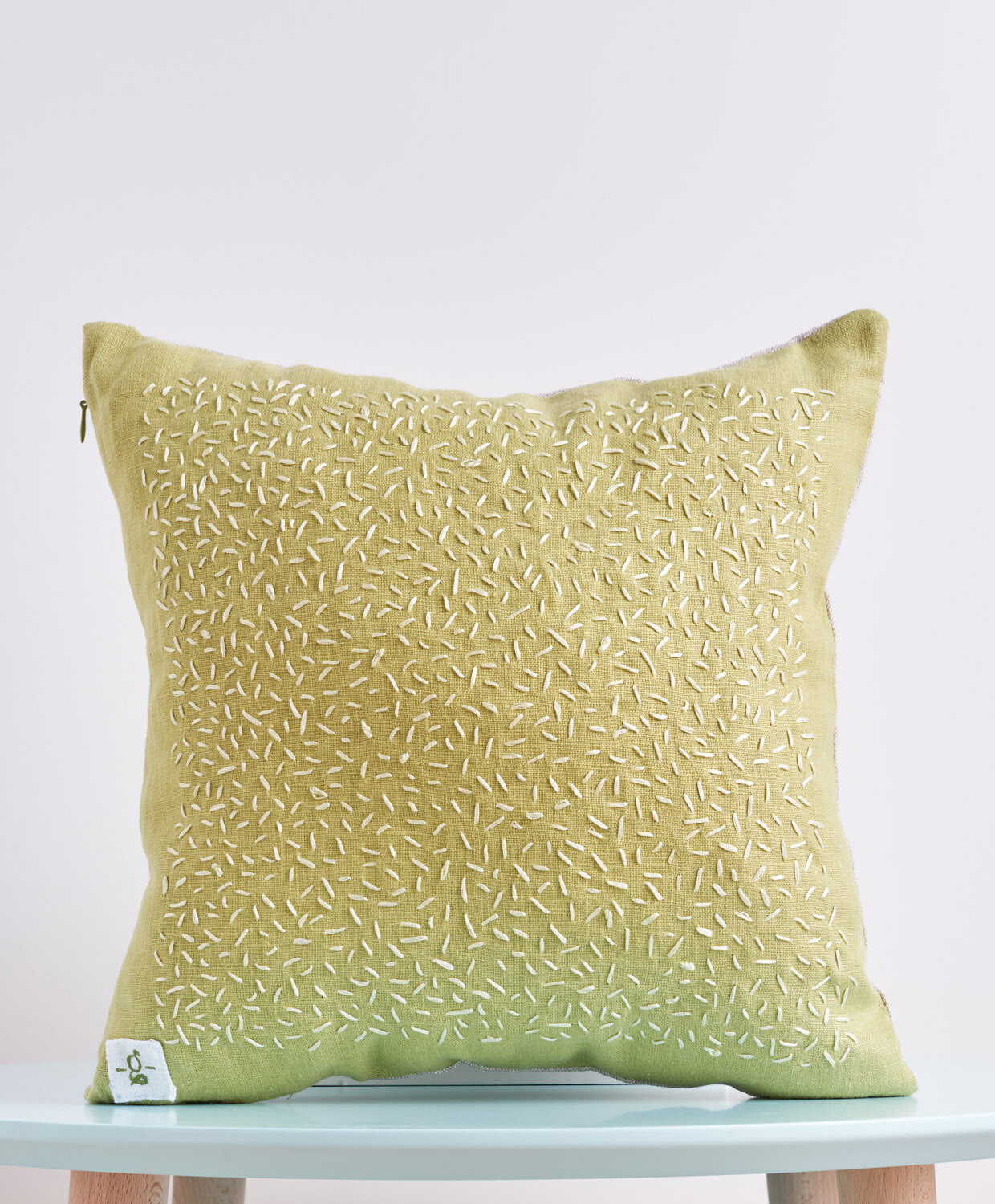 Pillow &quot;green apples&quot;