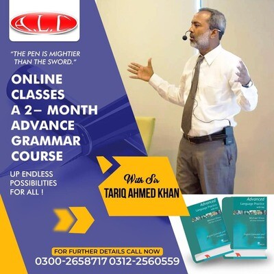 Online Classes A 2 - Month Advance Grammar Course