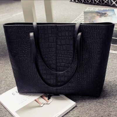 Embossed Leather Bag