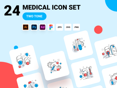 Covid and Medical icon pack