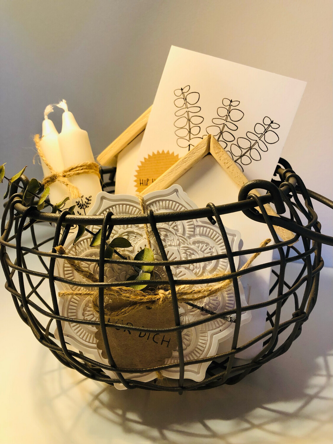 Moderner Geschenke-Korb