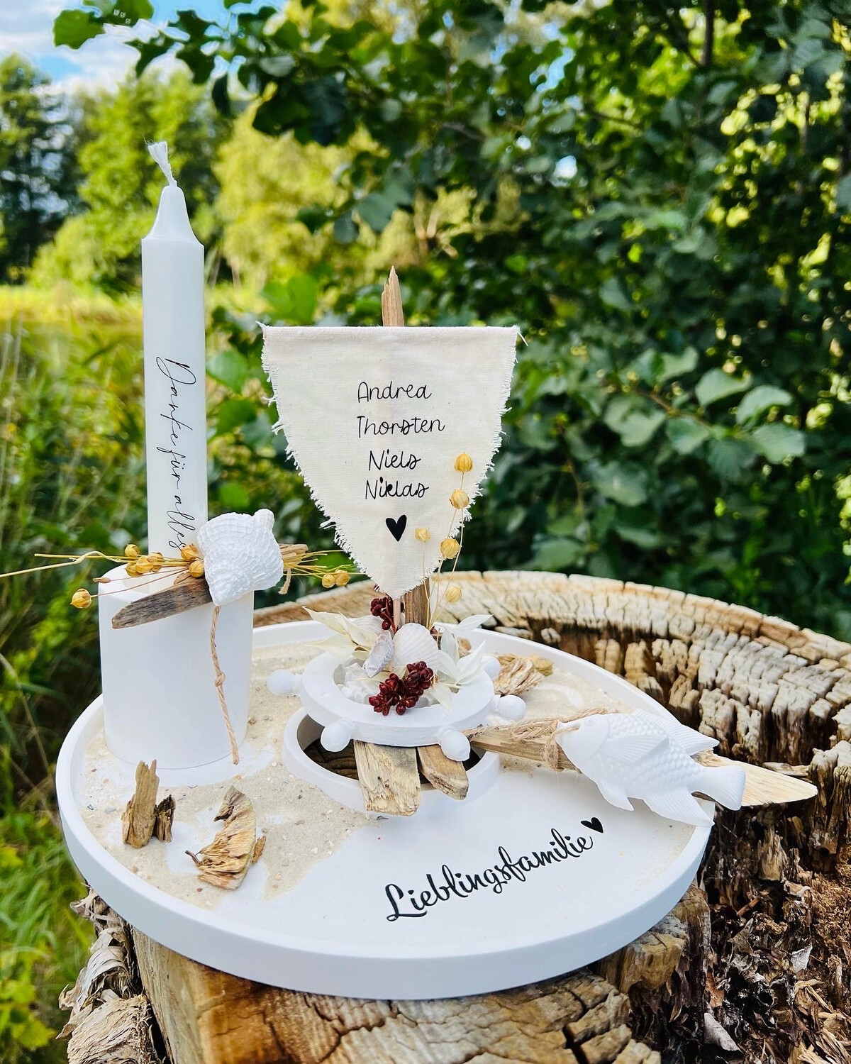 Kerzenteller Lieblingsfamilie