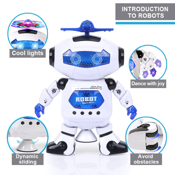 Juguete Robot Bailarin Para Niñas y Niños Navidad