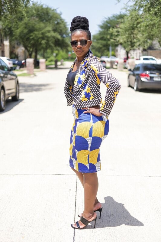 Set Printed Suit