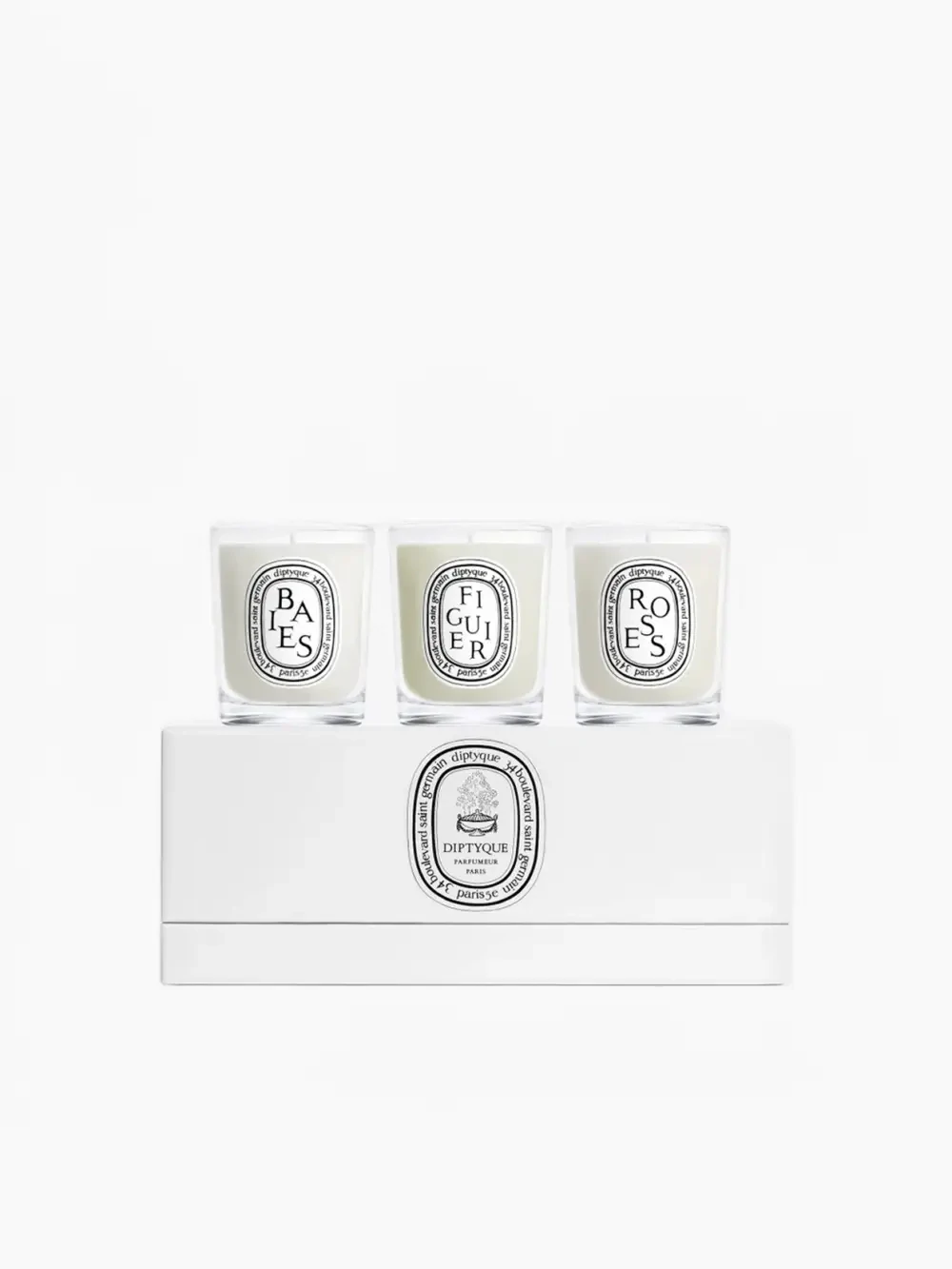 SET OF 3 SMALL CANDLES