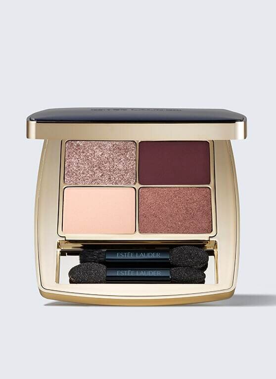 ESTEE LAUDER PURE COLOR LUXE EYESHADOW QUADS - AUBERGINE DREAM 6G