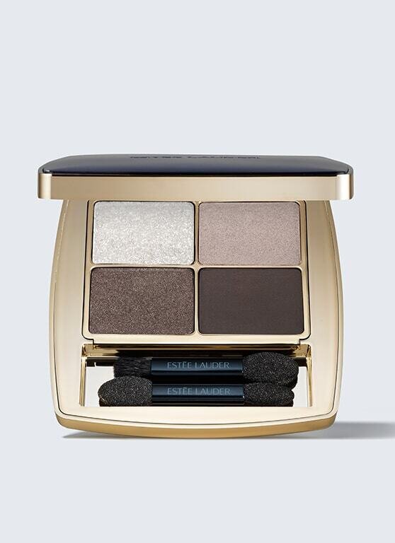ESTEE LAUDER PURE COLOR LUXE EYESHADOW QUADS - GREY HAZE 6G