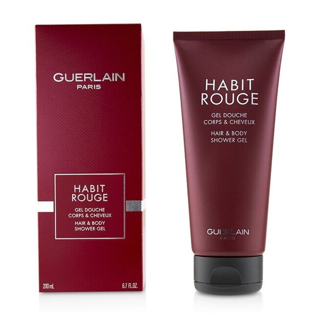 GUERLAIN  HABIT ROUGE BODY SHAMPOO FOR MEN