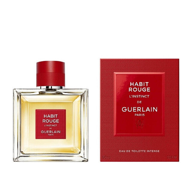 GUERLAIN PERFUME 50ML#HABIT ROUGE L&#39;INSTINCT EDT