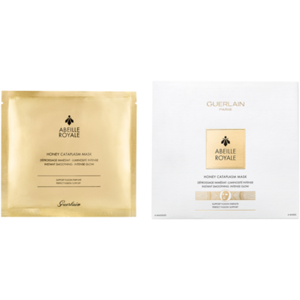 GUERLAIN ABEILLE ROYALE HONEY CATAPLASM MASK X 4 SHEETS
