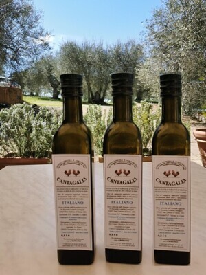 3 BOTTLES 0,50 LT. ITALIAN Extra Virgin Olive Oil