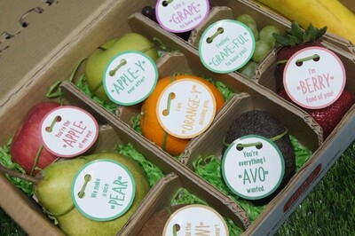 Personalized Fruit Tags