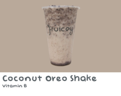 Fresh Coconut Oreo Shake