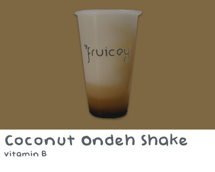 Fresh Coconut Ondeh Shake