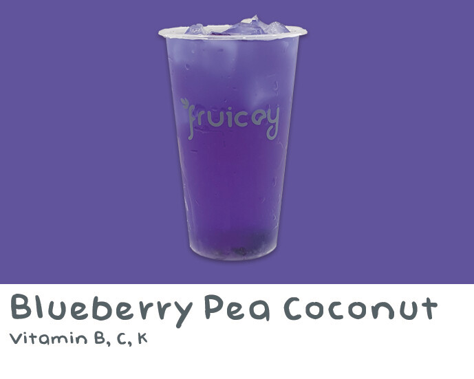 Fresh Coco Blueberry Pea Juice