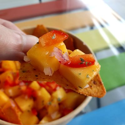 Sunny Island Mango Salsa