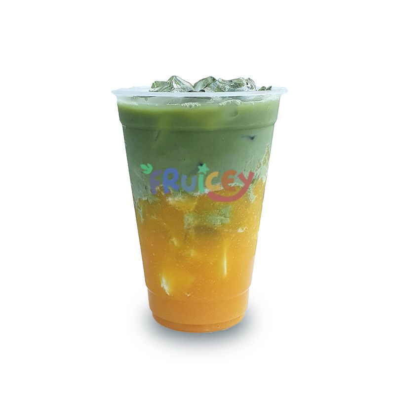 Mango Matcha Latte