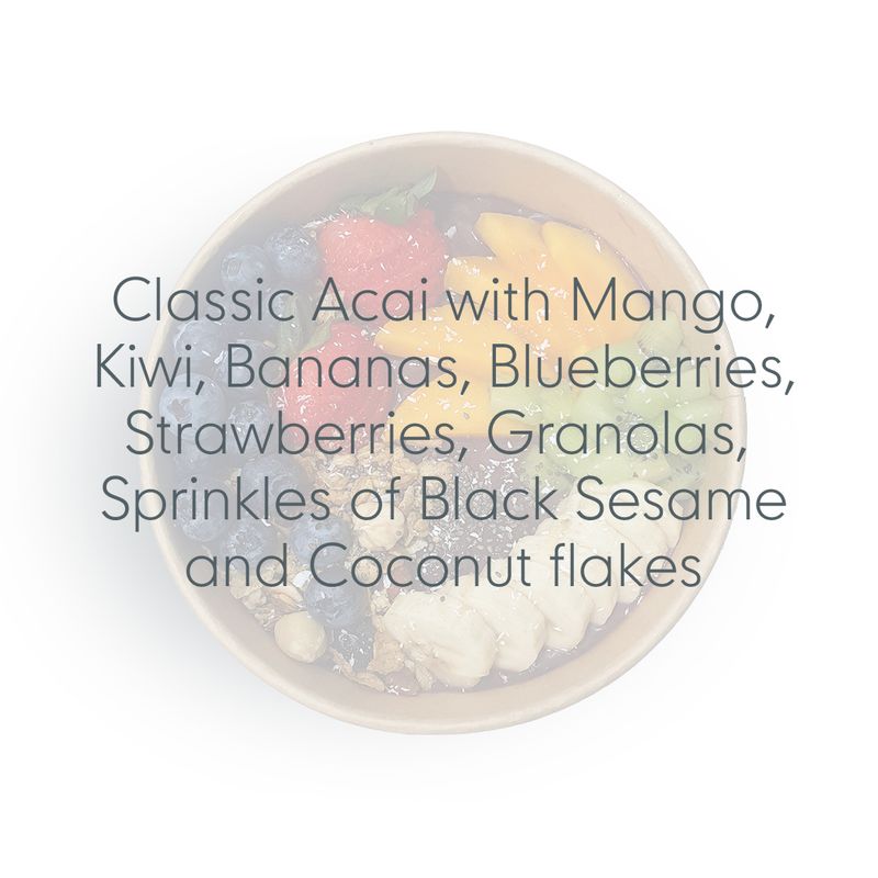 Double Rainbowl Acai - 445 kcal