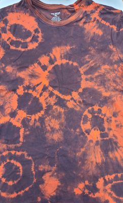 Brown Tie-Dyed Jersey