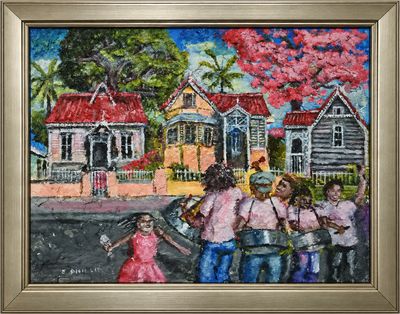 Steelpan through Fretwork houses