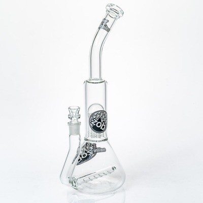 ZOB Stemless Diffused Beaker Wubbler Inline With 8 Arm Tree Perc.